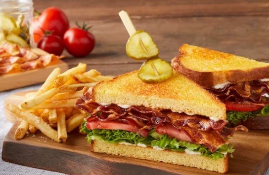 Bob Evans All American BLT sandwich
