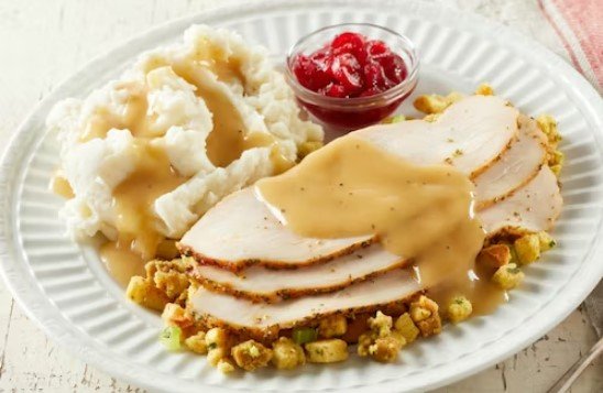 Bob Evans Smaller Portion Turkey & Dressing